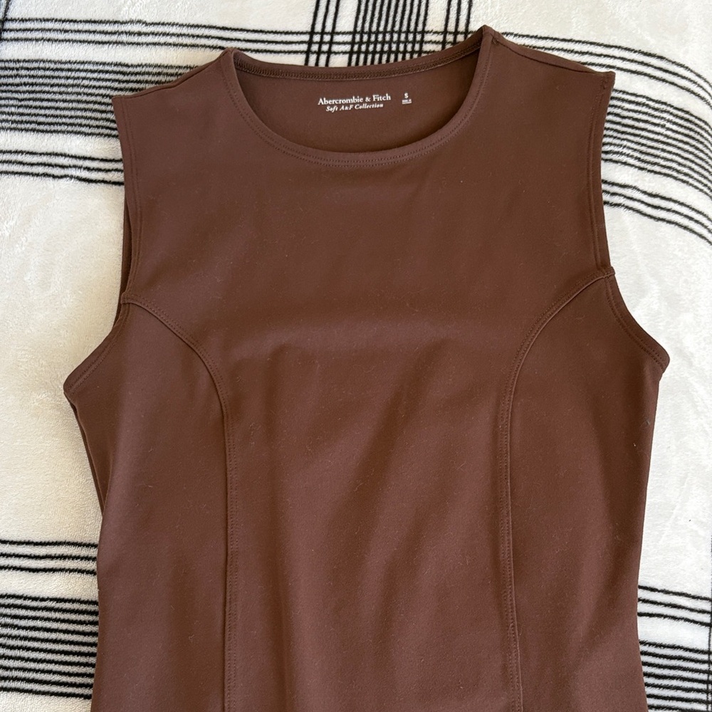 Abercrombie & Fitch Chocolate Brown Tank Top